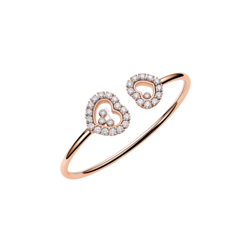 CHOPARD - BRACCIALE HAPPY DIAMONDS IN ORO ROSA - 85A615-5001 - 85A615-5001