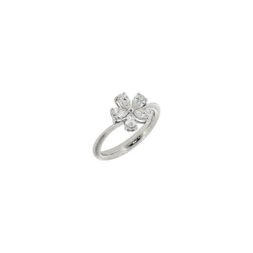 Accedi alla scheda di Bartorelli Italian Jewels ANELLO FIORE IN ORO BIANCO CON DIAMANTI BIANCHI - 372-2103-AN