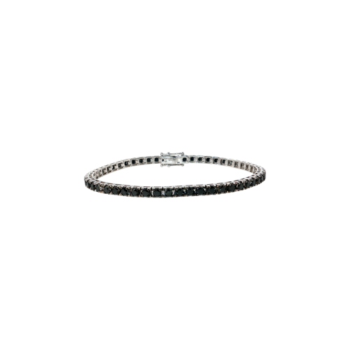 Accedi alla scheda di Bartorelli Italian Jewels BRACCIALE TENNIS IN ORO BIANCO E DIAMANTI NERI - 329-L1052-I