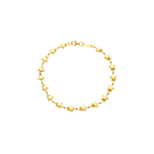 BRACCIALE STELLE IN ORO GIALLO - 166097