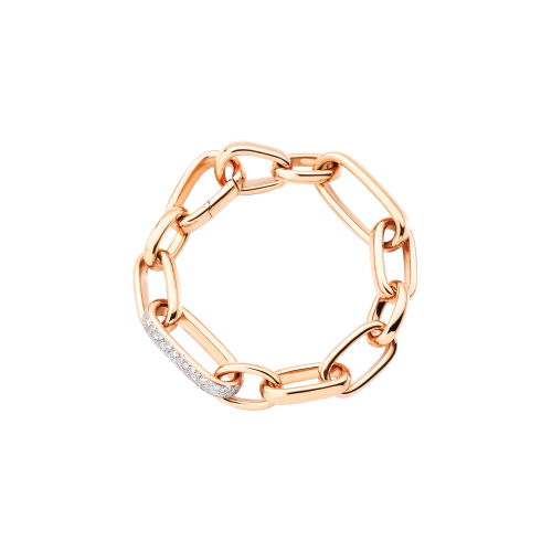 BRACCIALE ICONICA IN ORO ROSA E DIAMANTI - PBB7128O7WHRDB000 - PBB7128O7WHRDB000