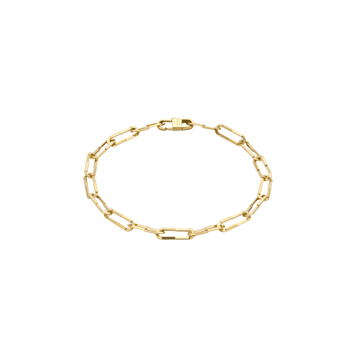 BRACCIALE GUCCI LINK TO LOVE IN ORO GIALLO - YBA744562002 - YBA744562002