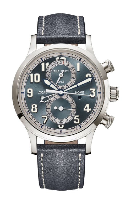COMPLICAZIONI CALATRAVA PILOT TRAVEL TIME CRONOGRAFO, CARICA AUTOMATICA - 5924G-001