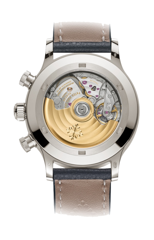 COMPLICAZIONI CALATRAVA PILOT TRAVEL TIME CRONOGRAFO, CARICA AUTOMATICA - 5924G-001