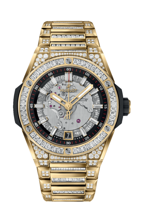 BIG BANG INTEGRATED TIME ONLY  YELLOW GOLD JEWELLERY 40 MM - 456.VX.0130.VX.9804