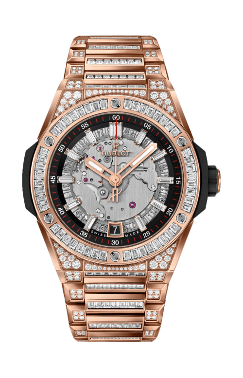 BIG BANG INTEGRATED TIME ONLY  KING GOLD JEWELLERY 40 MM - 456.OX.0180.OX.9804