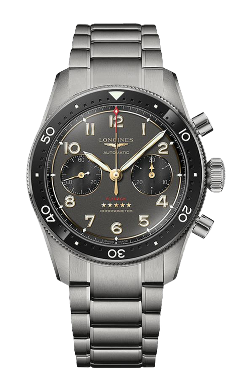 LONGINES SPIRIT FLYBACK 42 MM TITANIUM - L3.821.1.53.6