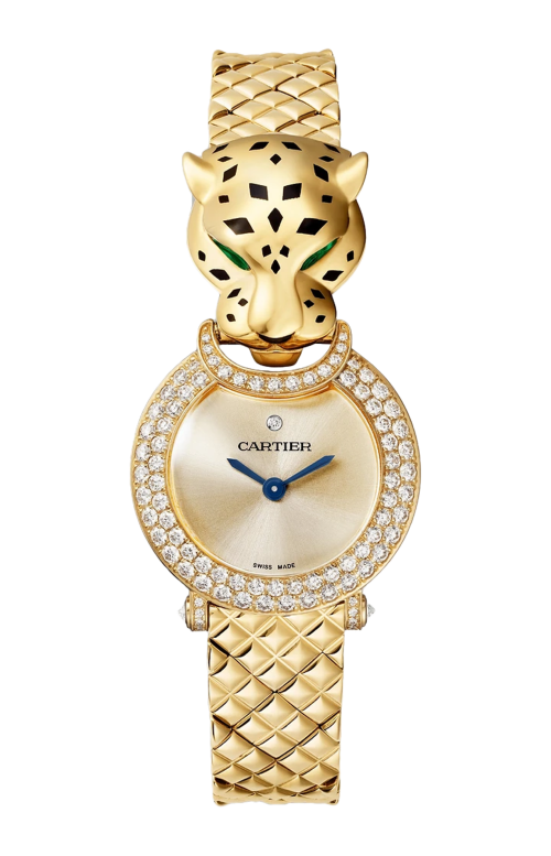 LA PANTHÈRE DE CARTIER, ORO GIALLO, DIAMANTI, TSAVORITE, QUARZO - HPI01727