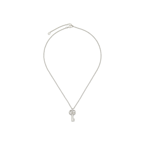 COLLANA GG MARMONT IN ARGENTO CON CHIAVE PENDENTE - YBB770723001