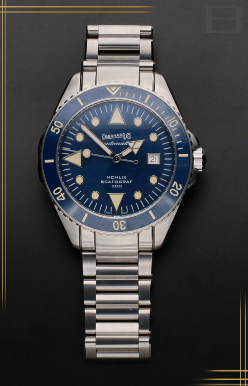 EBERHARD & CO. SCAFOGRAF 300 MCMLIX  VINTAGE BLU - U-41034.VS.CP