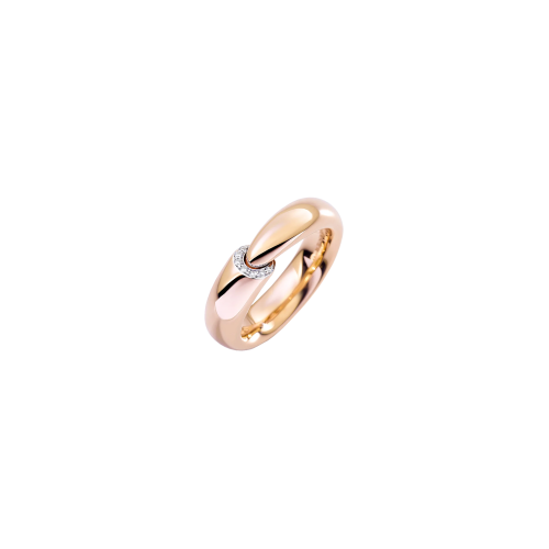 ANELLO CALLA THE ONE MIDI IN ORO ROSA E DIAMANTI - 0G1800A300