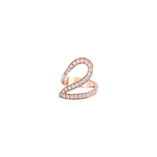 ANELLO IVY IN ORO ROSA E DIAMANTI - DIV02ANRRDI - DIV02ANRRDI