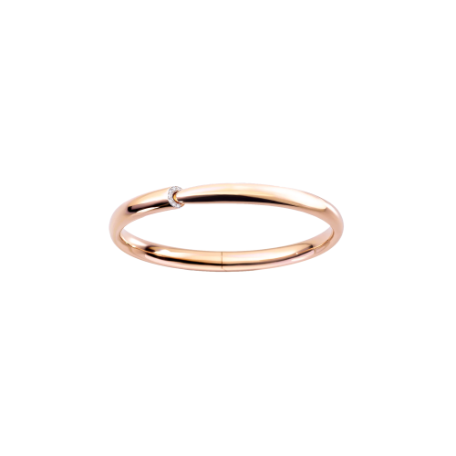 BRACCIALE CALLA THE ONE IN ORO ROSA 18 CARATI E DIAMANTI - OG1800BR303