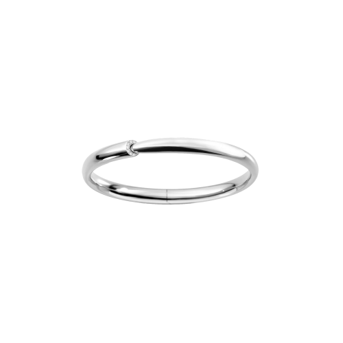 BRACCIALE CALLA THE ONE IN ORO BIANCO 18 CARATI RODIATO E DIAMANTI