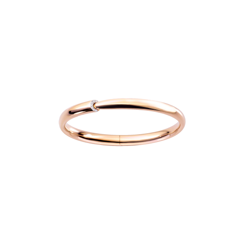 BRACCIALE CALLA THE ONE IN ORO ROSA 18 CARATI E DIAMANTI - 0G1800BR303