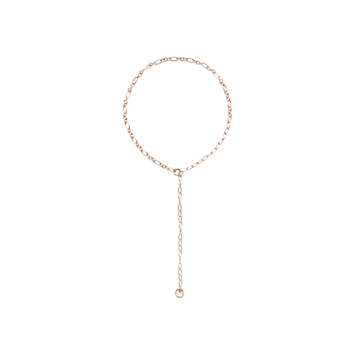 DODO ESSENTIALS - COLLANA IN ARGENTO DORATO ORO ROSA - DCC3004ESSEN00RAG - DCC3004ESSEN00RAG