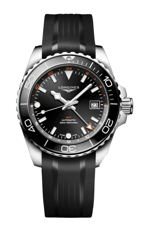 HYDROCONQUEST GMT 41 MM - L3.790.4.56.9