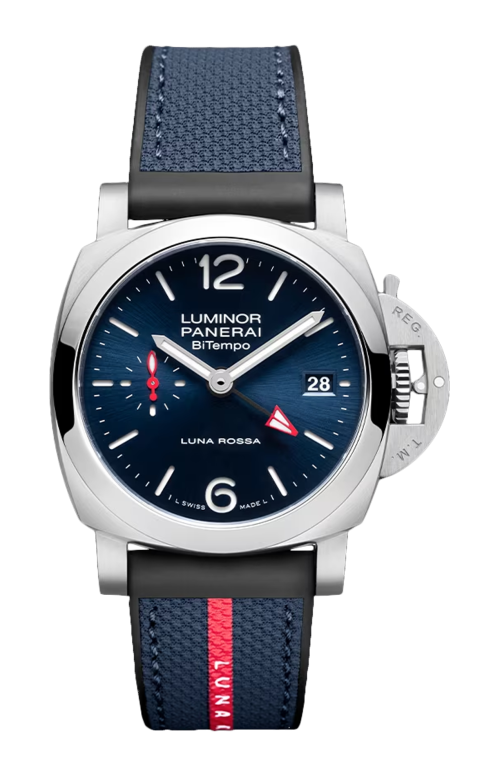 LUMINOR QUARANTA BITEMPO LUNA ROSSA 40 MM - PAM01404