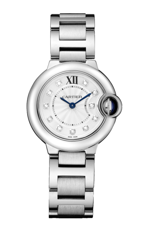 BALLON BLEU DE CARTIER 28 MM, QUARZO, ACCIAIO - W4BB0029