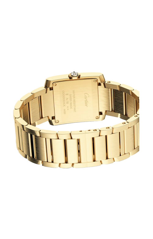 TANK FRANÇAISE, MDELLO MEDIO, ORO GIALLO, DIAMANTI, QUARZO - WJTA0061