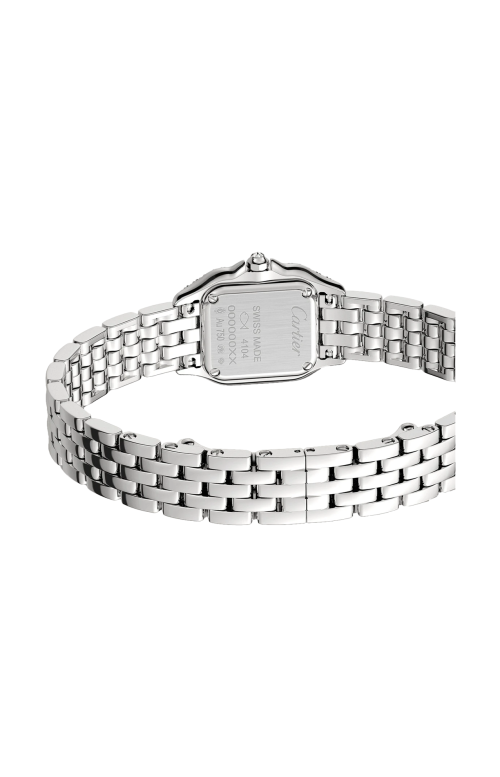 PANTHÈRE DE CARTIER, MODELLO MINI, ORO BIANCO, DIAMANTI, QUARZO - WJPN0046