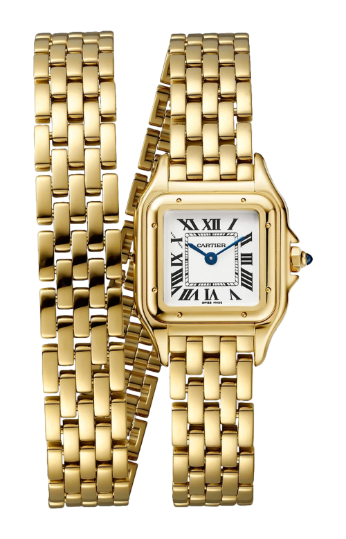 PANTHÈRE DE CARTIER MODELLO PICCOLO, ORO GIALLO, QUARZO - WGPN0039