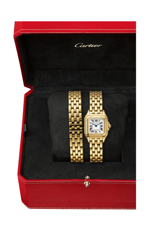 PANTHÈRE DE CARTIER MODELLO PICCOLO, ORO GIALLO, QUARZO - WGPN0039