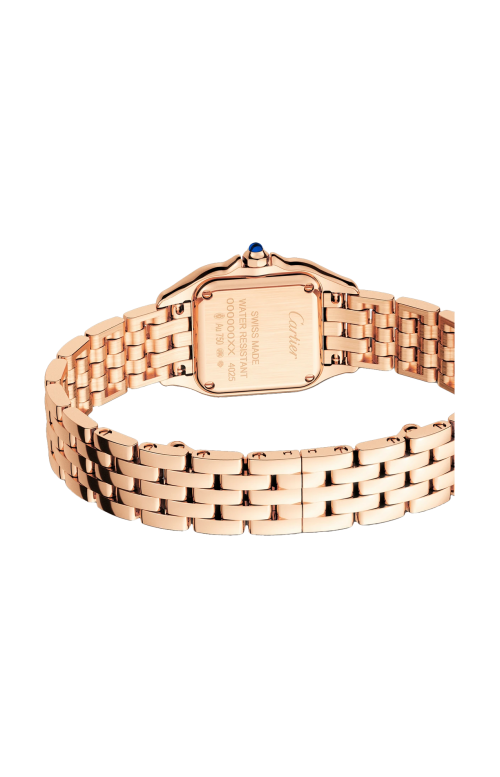 PANTHÈRE DE CARTIER, MODELLO PICCOLO, ORO ROSA, QUARZO - WGPN0049