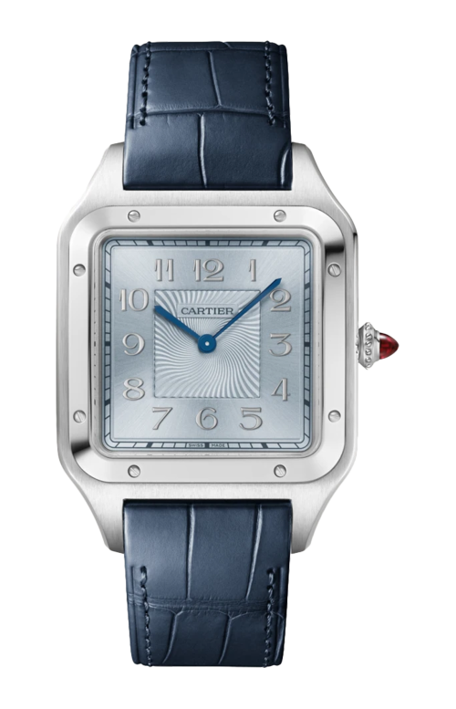 PREZIOSO COFANETTO SANTOS-DUMONT, MODELLO EXTRA-LARGE, PLATINO, MANUALE - LIMITED EDITION - WGSA0050