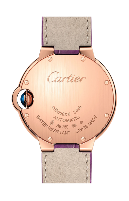 BALLON BLEU DE CARTIER 33 MM, AUTOMATICO, ORO ROSA, DIAMANTI - WJBB0051