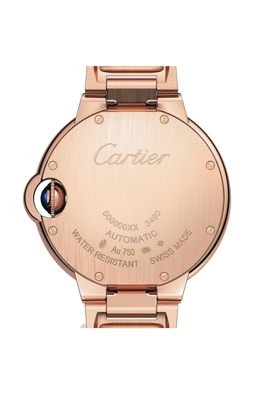 BALLON BLEU DE CARTIER 33 MM, AUTOMATICO, ORO ROSA, DIAMANTI - WJBB0066