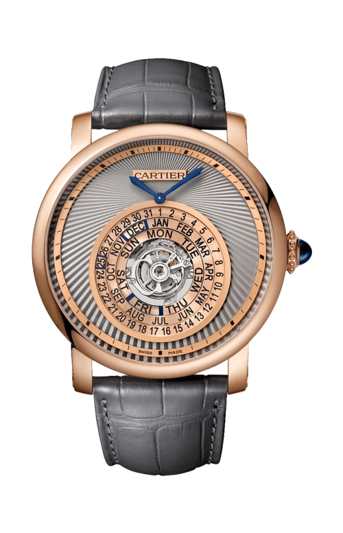 ROTONDE DE CARTIER ASTROCALENDAIRE, ORO ROSA, AUTOMATICO -  WHRO0027