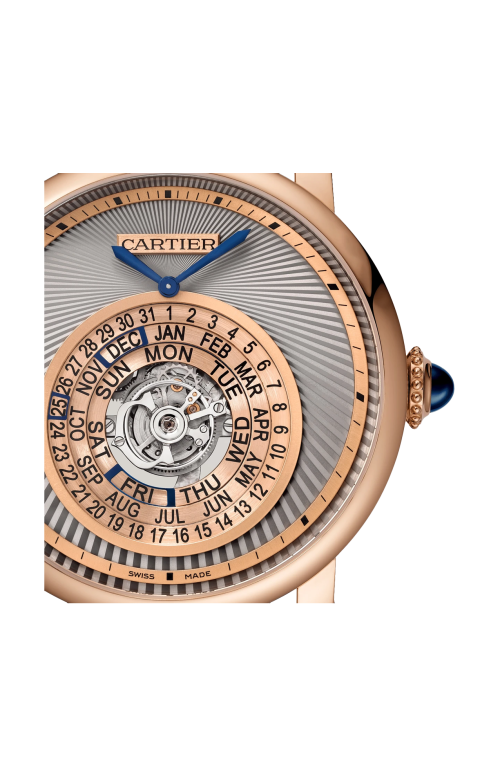 ROTONDE DE CARTIER ASTROCALENDAIRE, ORO ROSA, AUTOMATICO -  WHRO0027