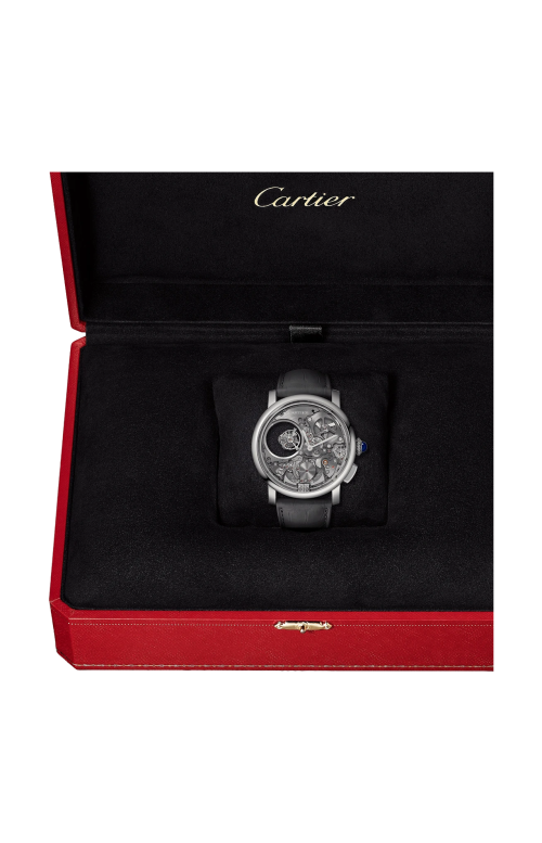 ROTONDE DE CARTIER, 45 MM, TITANIO, MANUALE - WHRO0087