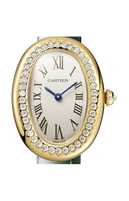 BAIGNOIRE DE CARTIER MODELLO PICCOLO, ORO GIALLO, DIAMANTI, QUARZO - WJBA0038