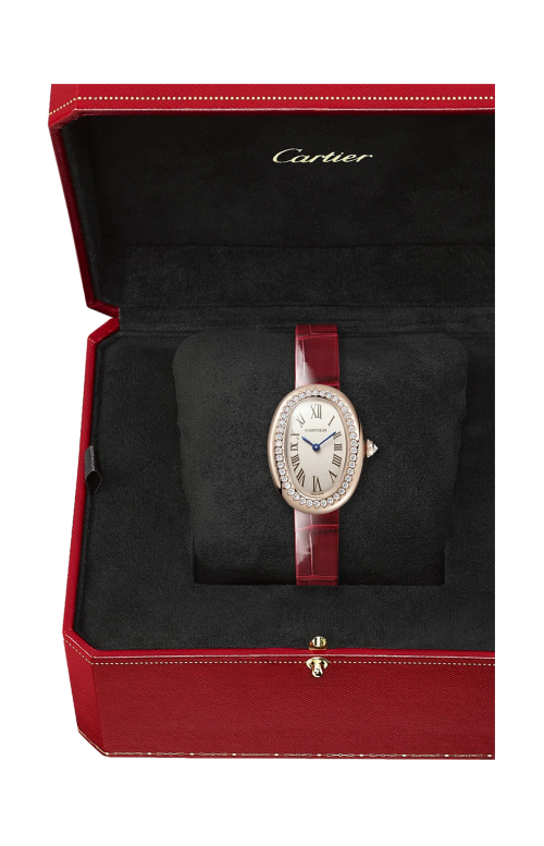 BAIGNOIRE DE CARTIER, MODELLO PICCOLO, ORO ROSA, DIAMANTI, QUARZO - WJBA0031