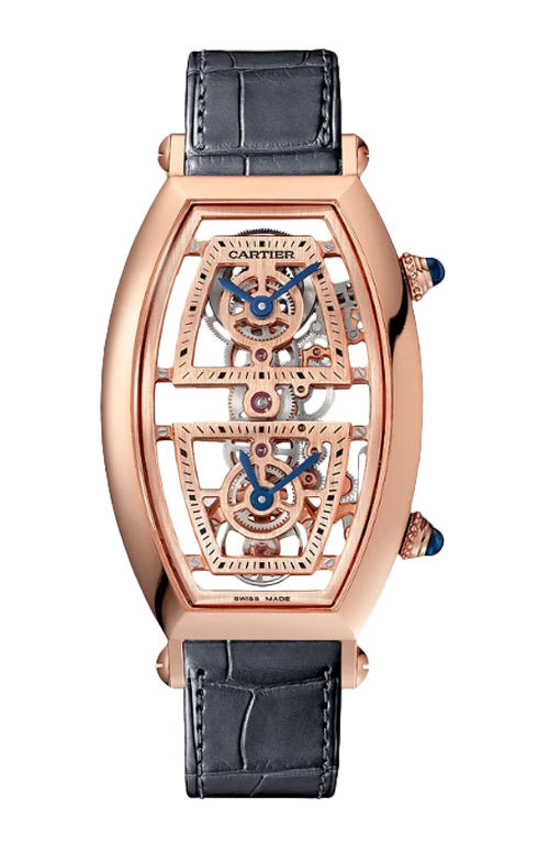 TONNEAU SCHELETRATO, MODELLO EXTRA LARGE, ORO ROSA, MANUALE - WHTN0013