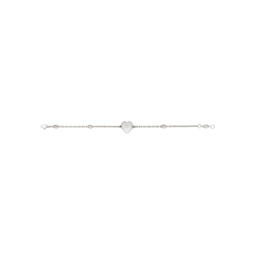 BRACCIALE IN ARGENTO GUCCI HEART - YBA645546003 - YBA645546003