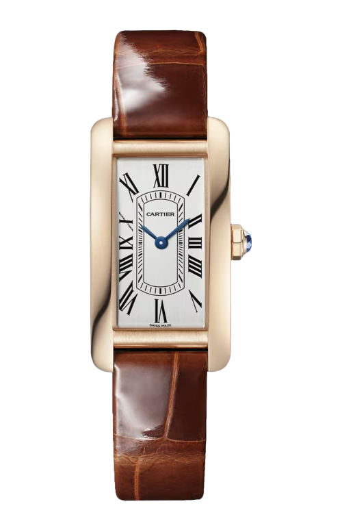 TANK AMÉRICAINE, MODELLO PICCOLO, ORO ROSA, QUARZO - WGTA0340