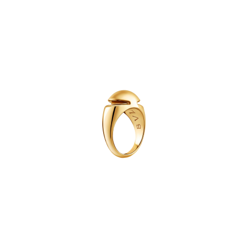 ANELLO BVLGARI CABOCHON IN ORO GIALLO - AN860214 - AN860214