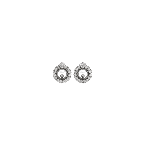 CHOPARD - ORECCHINI HAPPY DIAMONDS IN ORO BIANCO E DIAMANTI - 839466-1001