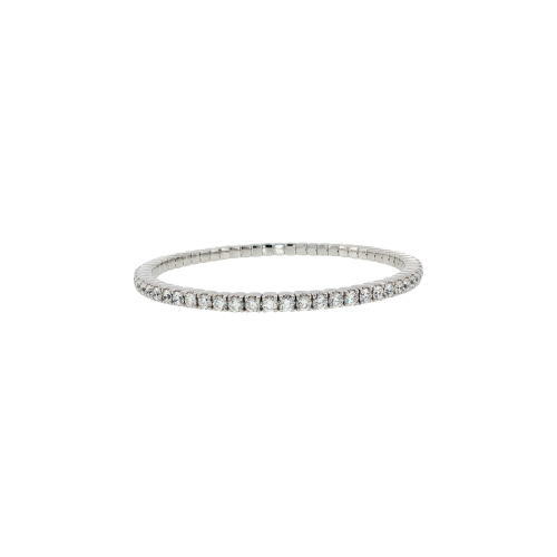 Accedi alla scheda di Bartorelli Italian Jewels BRACCIALE TENNIS ELASTICO IN ORO BIANCO E DIAMANTI - 386-112
