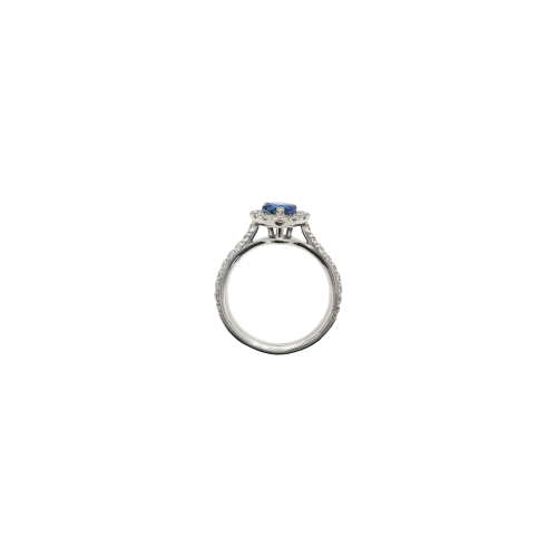 Accedi alla scheda di Bartorelli Italian Jewels ANELLO ROSETTA IN ORO BIANCO CON ZAFFIRO CUORE BLU CENTRALE E PAV&Eacute; DI DIAMANTI - 372-3480