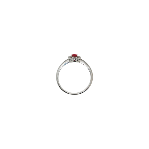 Accedi alla scheda di Bartorelli Italian Jewels ANELLO ROSETTA IN ORO BIANCO CON RUBINO CENTRALE E CONTORNO DI DIAMANTI - 234-5278