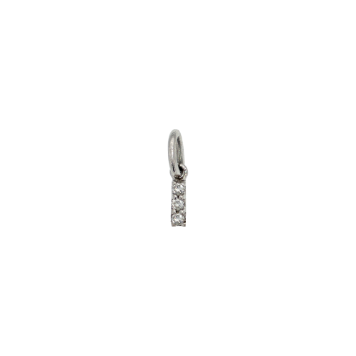 Accedi alla scheda di Bartorelli Italian Jewels CIONDOLO INIZIALE LETTERA I IN ORO BIANCO E DIAMANTI - CIONDLETT