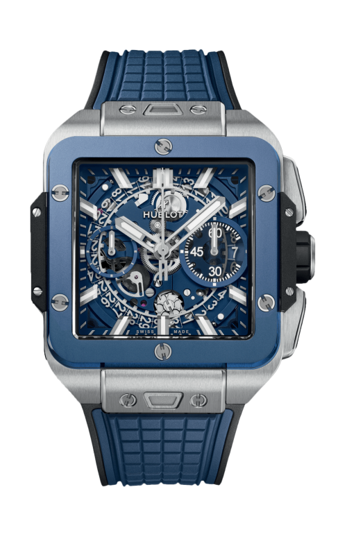 SQUARE BANG UNICO TITANIUM BLUE CERAMIC 42 MM - 821.NL.5170.RX