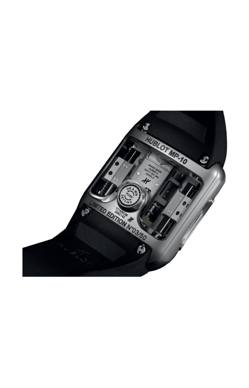 EXCEPTIONAL TIMEPIECES MP-10 TORUBILLON WEIGHT ENERGY SYSTEM TITANIUM 54.1 X 41.5 - LIMITED EDITION - 910.NX.0001.RX
