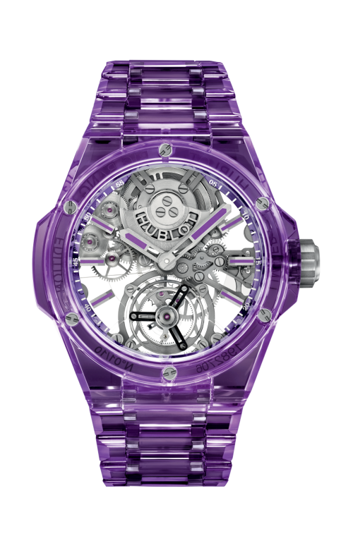 BIG BANG INTEGRATED TOURBILLON FULL PURPLE SAPPHIRE 43 MM - 455.JM.0120.JM