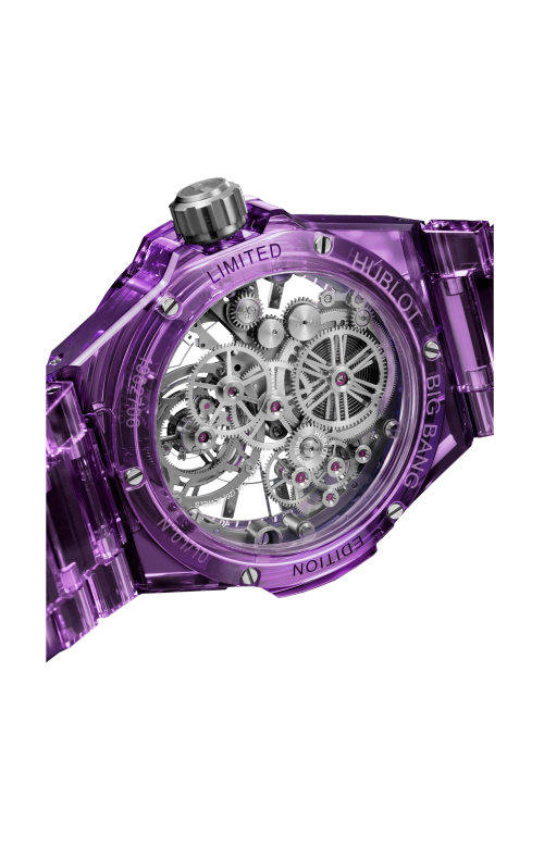 BIG BANG INTEGRATED TOURBILLON FULL PURPLE SAPPHIRE 43 MM - 455.JM.0120.JM