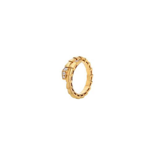 ANELLO SERPENTI VIPER IN ORO GIALLO CON DIAMANTI - AN859916